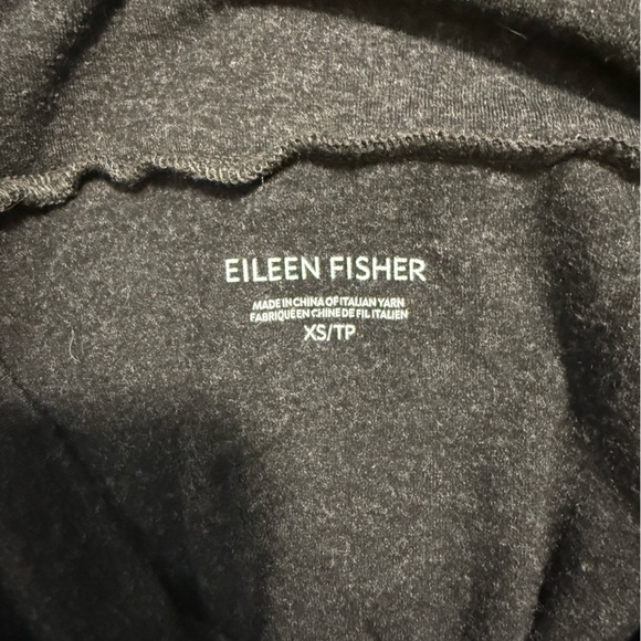 Eileen Fisher Black Pull-On Midi Skirt XS - Picture 5 of 6